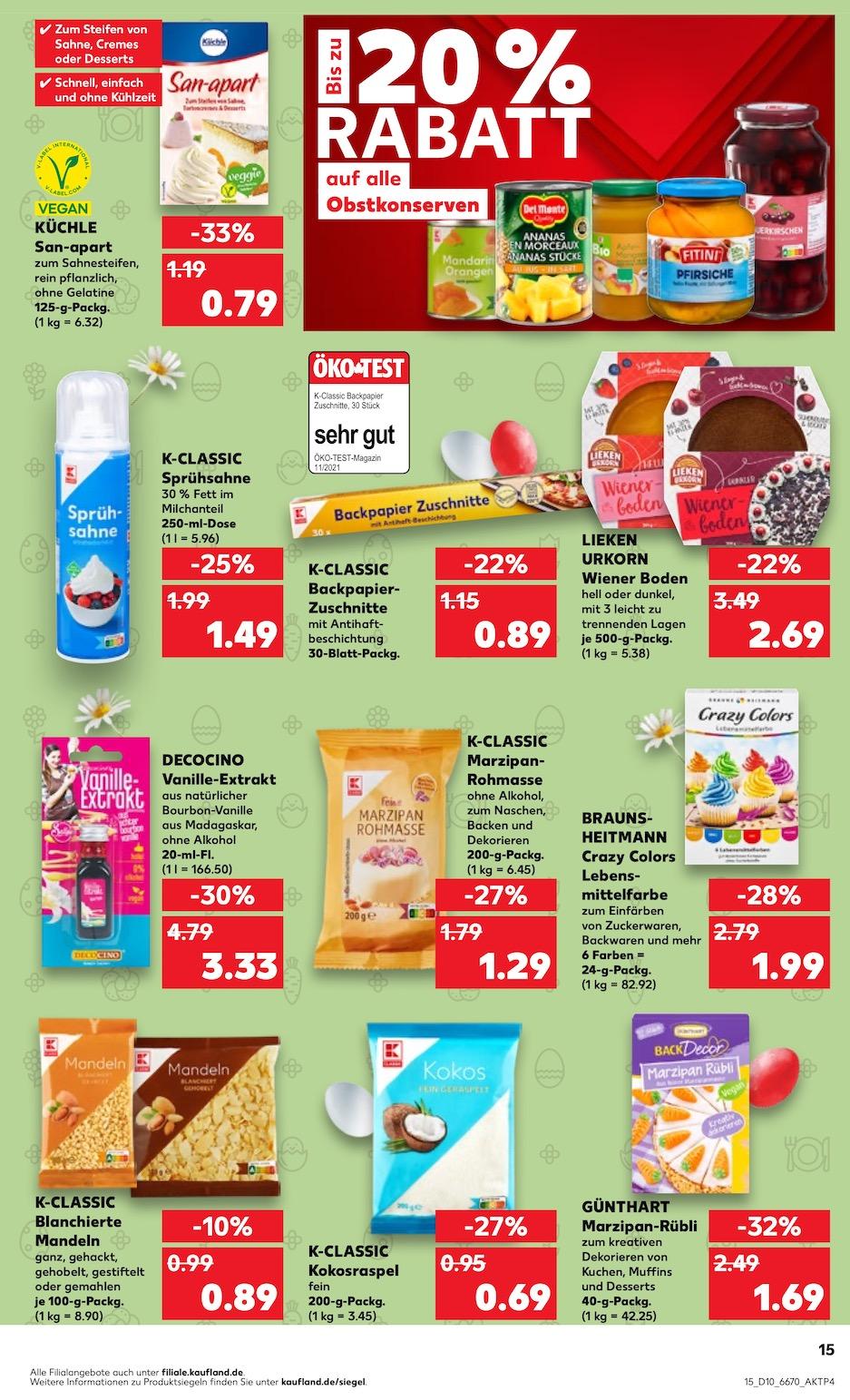 Kaufland Aktueller Prospekt ab Donnerstag Seite 15