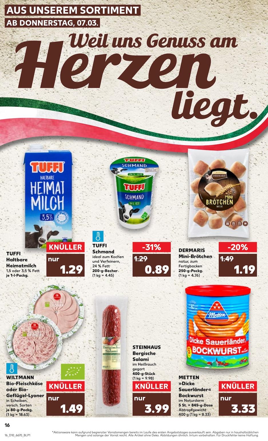 Kaufland Aktueller Prospekt ab Donnerstag Seite 16