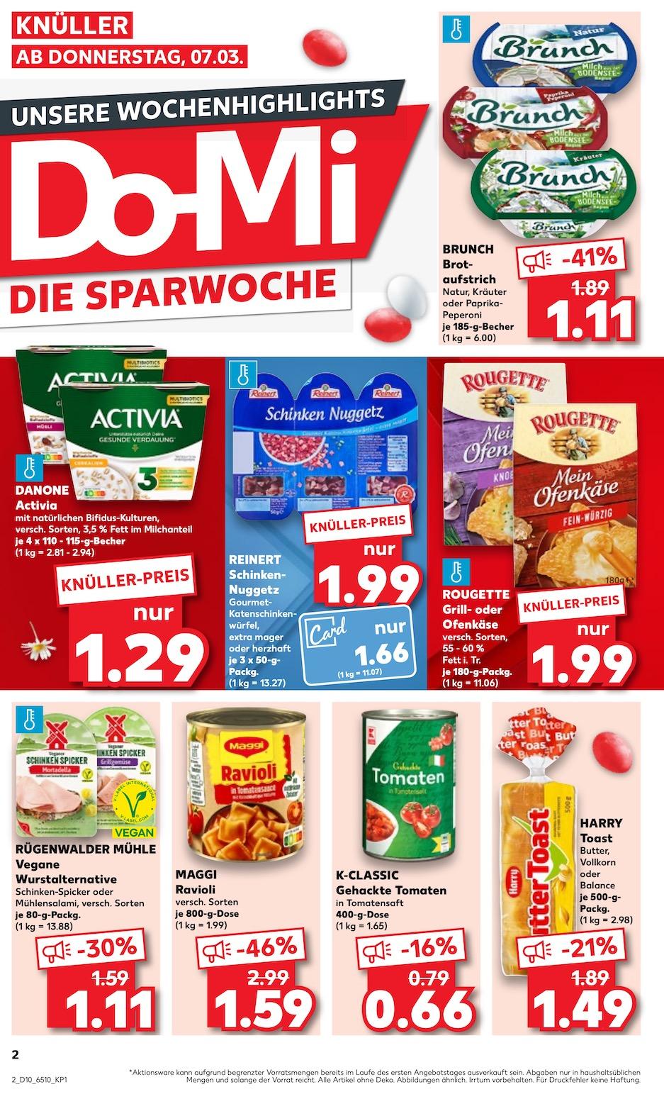 Kaufland Aktueller Prospekt ab Donnerstag Seite 2