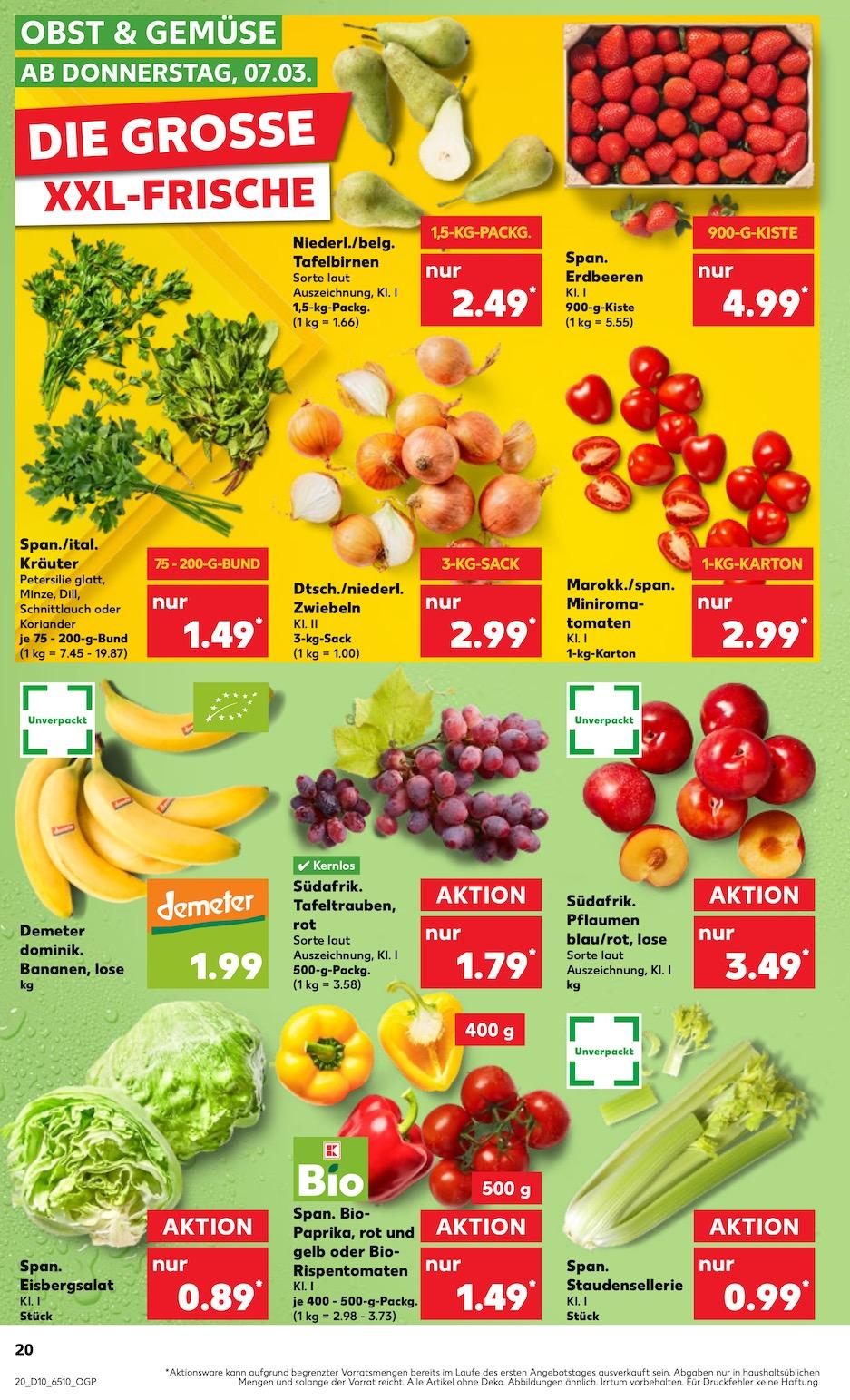 Kaufland Aktueller Prospekt ab Donnerstag Seite 20
