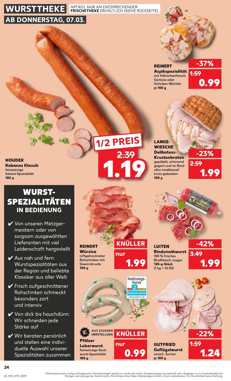 Kaufland Aktueller Prospekt ab Donnerstag Seite 24