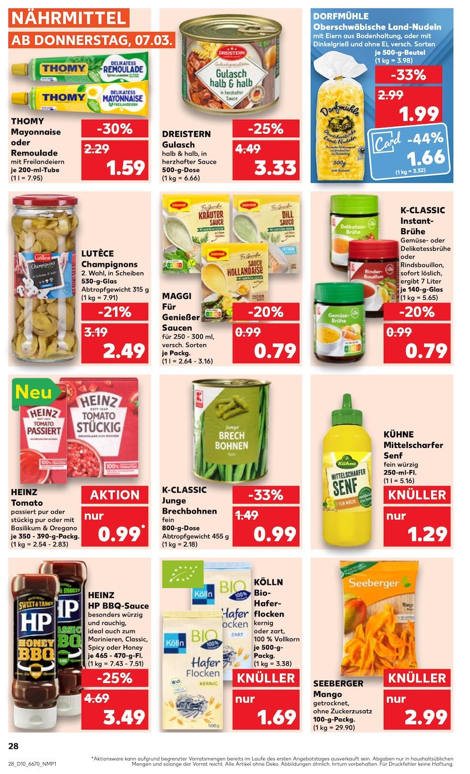 Kaufland Aktueller Prospekt ab Donnerstag Seite 28