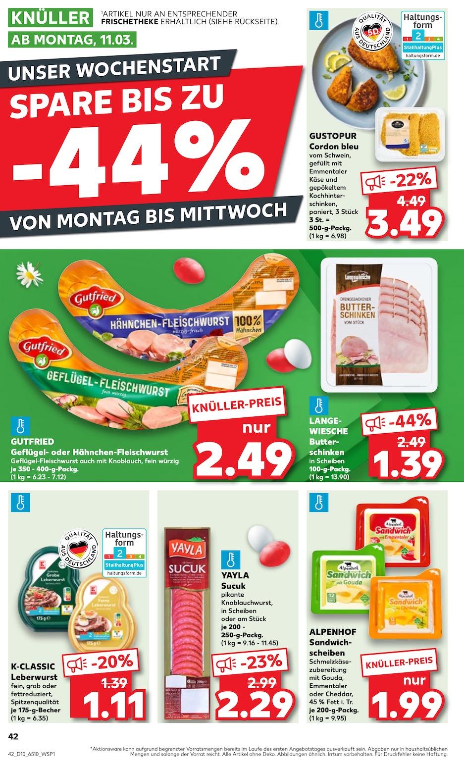 Kaufland Aktueller Prospekt ab Donnerstag Seite 42