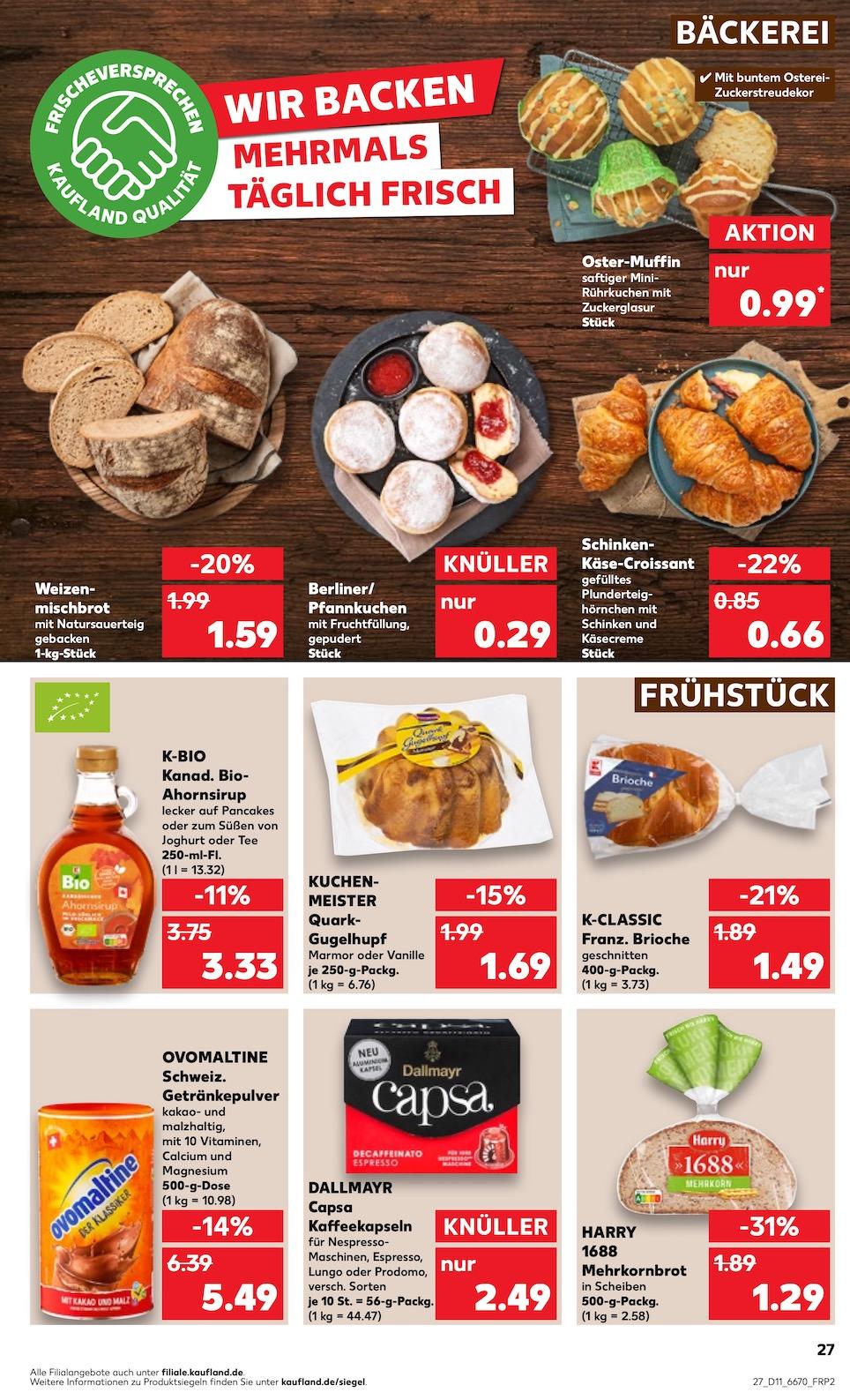 Kaufland Aktueller Prospekt ab Donnerstag Seite 27
