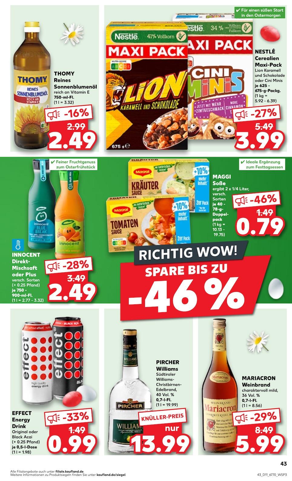 Kaufland Aktueller Prospekt ab Donnerstag Seite 43