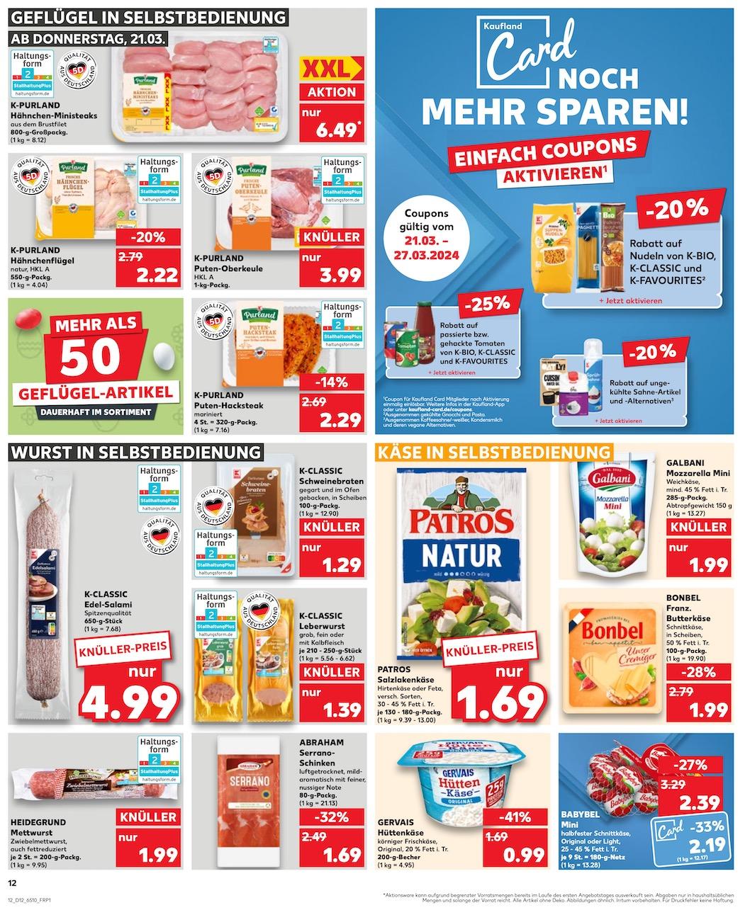 Kaufland Aktueller Prospekt ab Donnerstag Seite 12