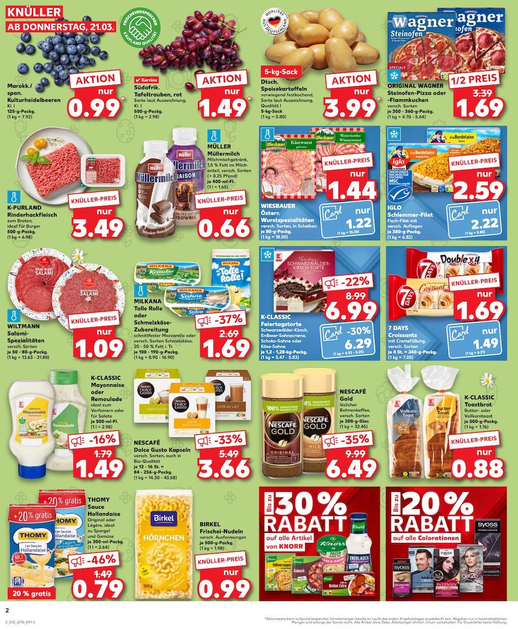 Kaufland Aktueller Prospekt ab Donnerstag Seite 2