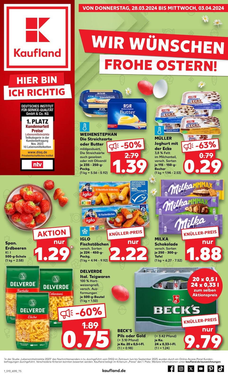 Kaufland Aktueller Prospekt ab Donnerstag Seite 1