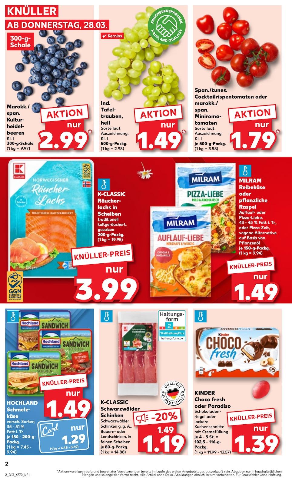 Kaufland Aktueller Prospekt ab Donnerstag Seite 2