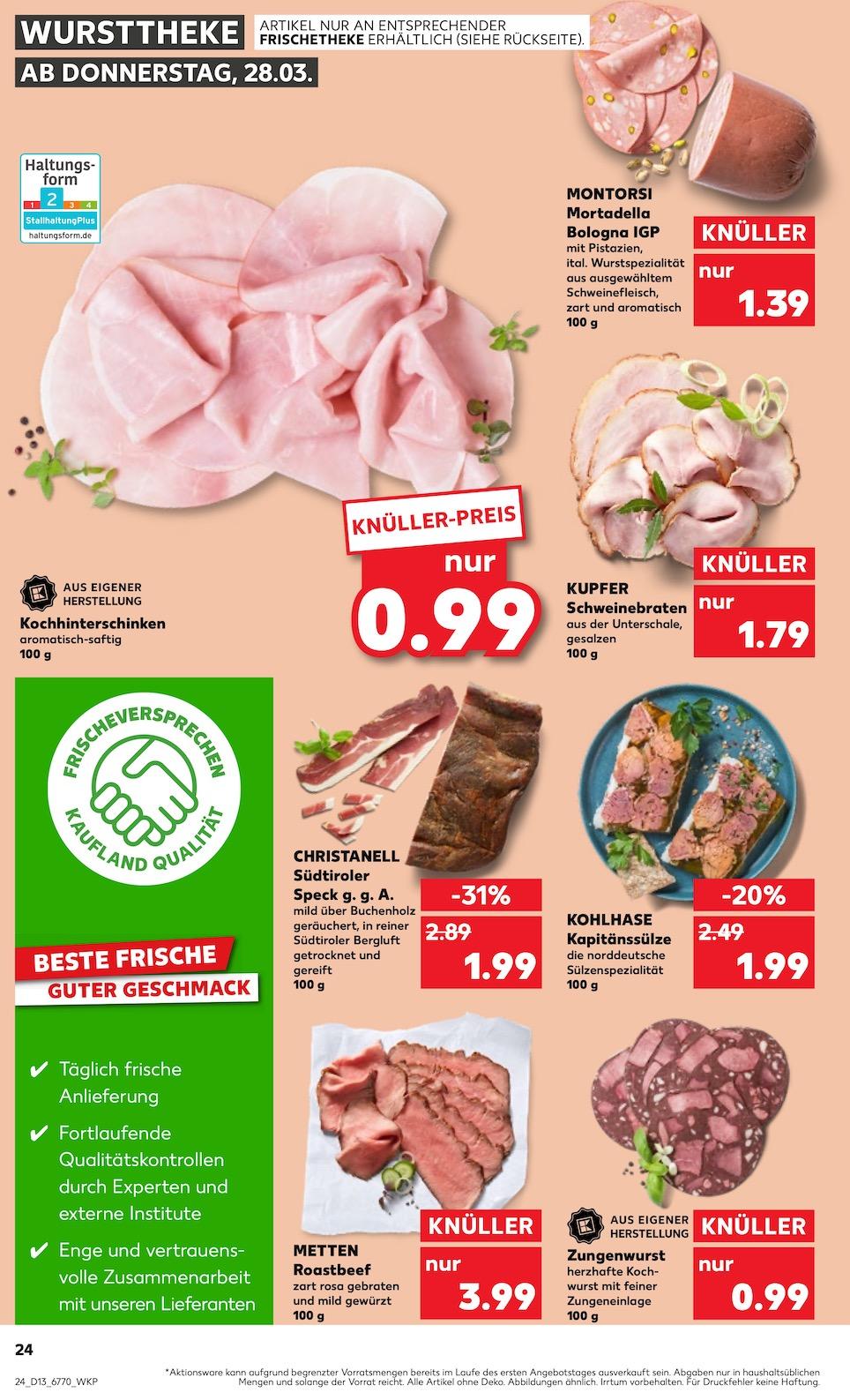 Kaufland Aktueller Prospekt ab Donnerstag Seite 24