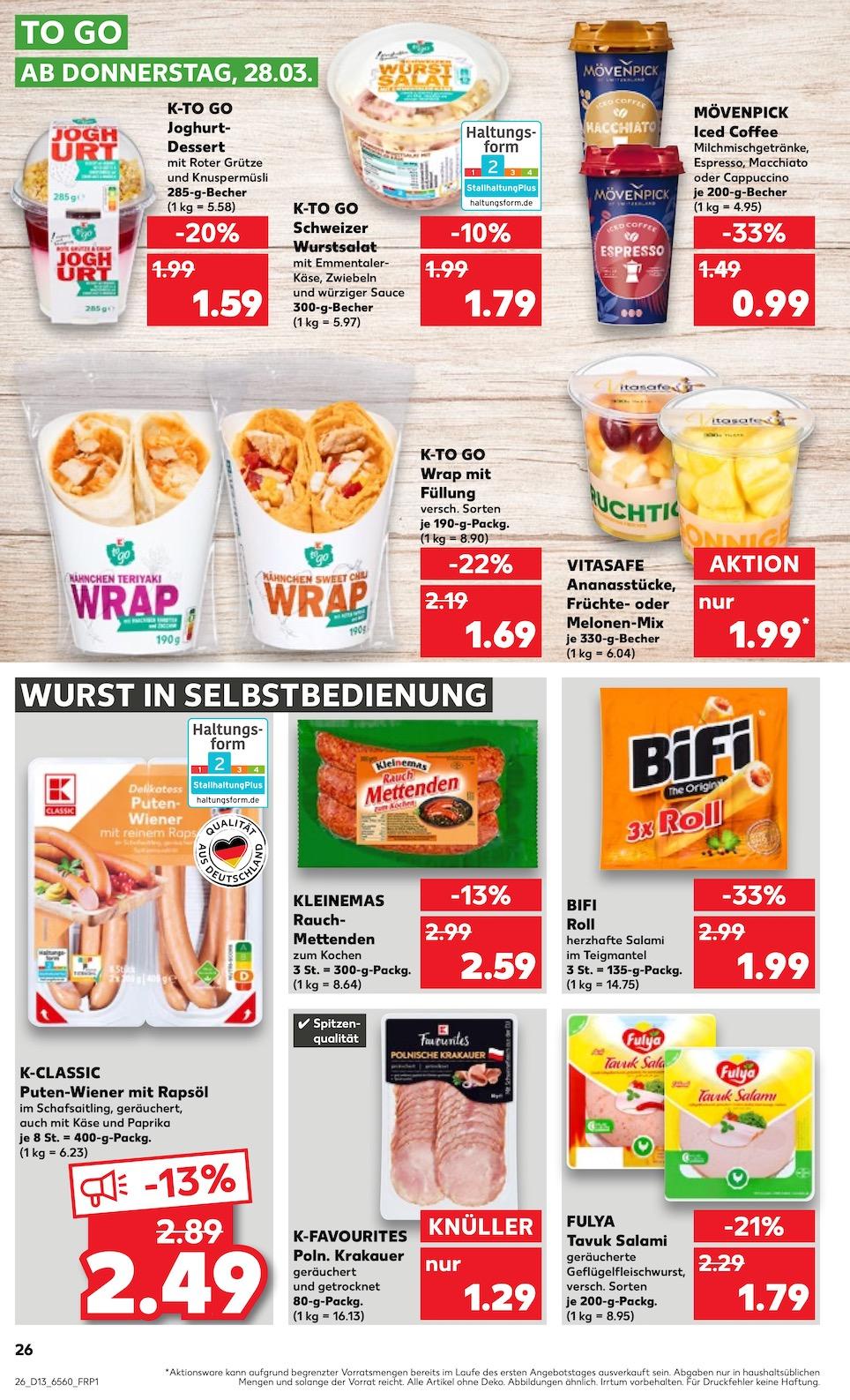 Kaufland Aktueller Prospekt ab Donnerstag Seite 26