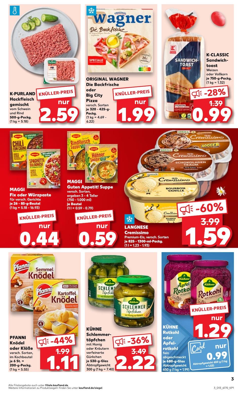 Kaufland Aktueller Prospekt ab Donnerstag Seite 3