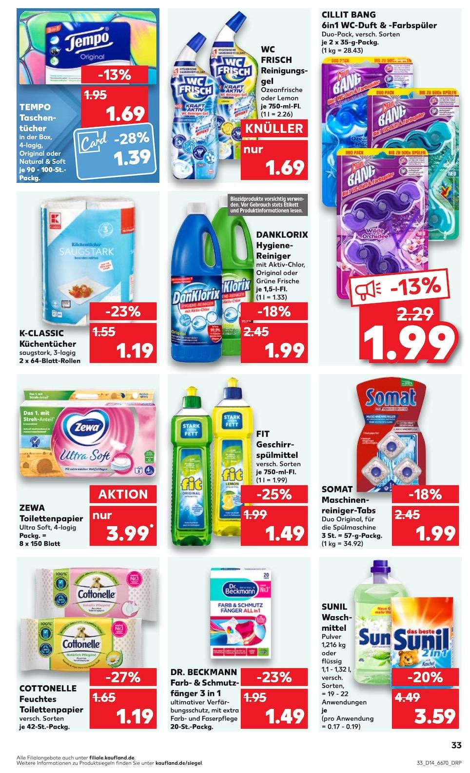 Kaufland Aktueller Prospekt ab Donnerstag Seite 33