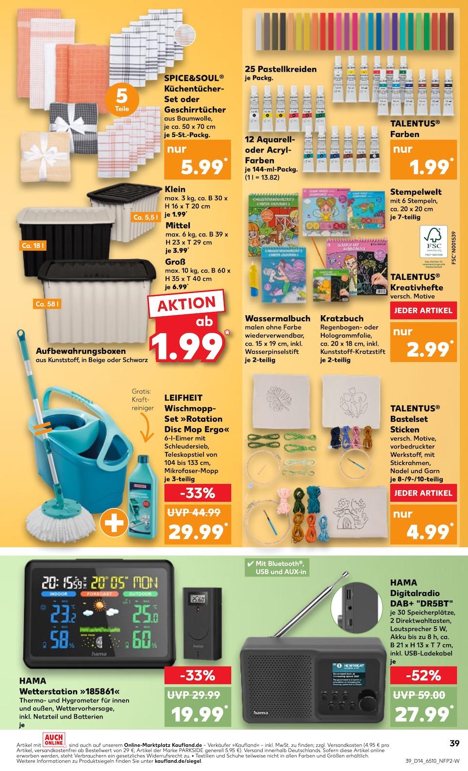 Kaufland Aktueller Prospekt ab Donnerstag Seite 39