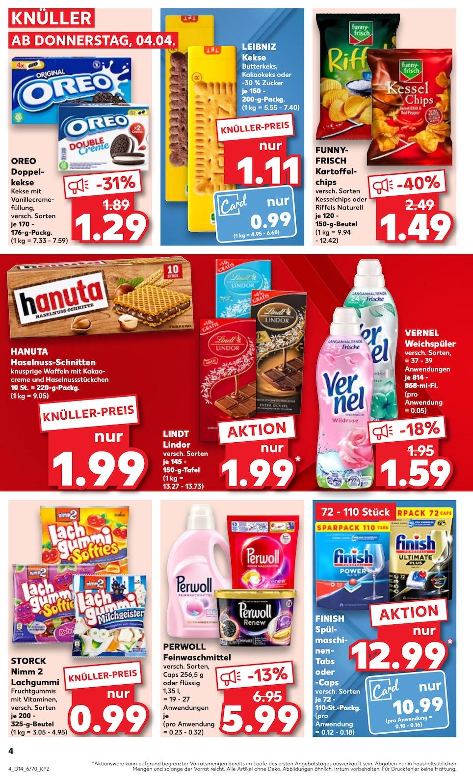 Kaufland Aktueller Prospekt ab Donnerstag Seite 4