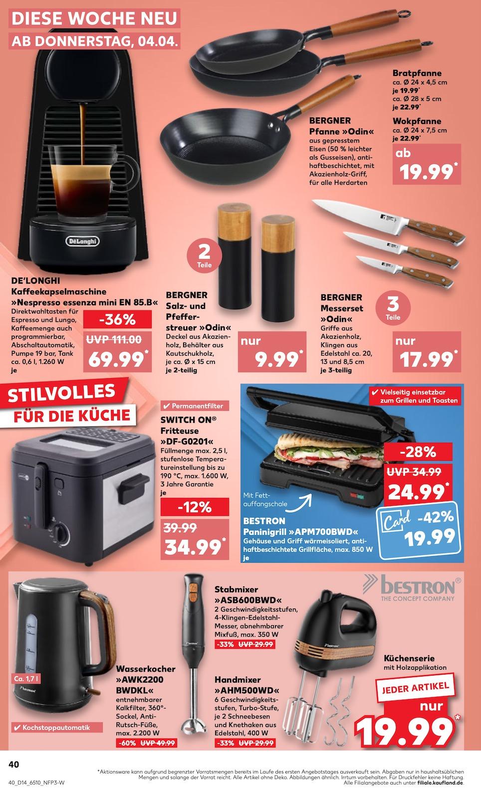 Kaufland Aktueller Prospekt ab Donnerstag Seite 40