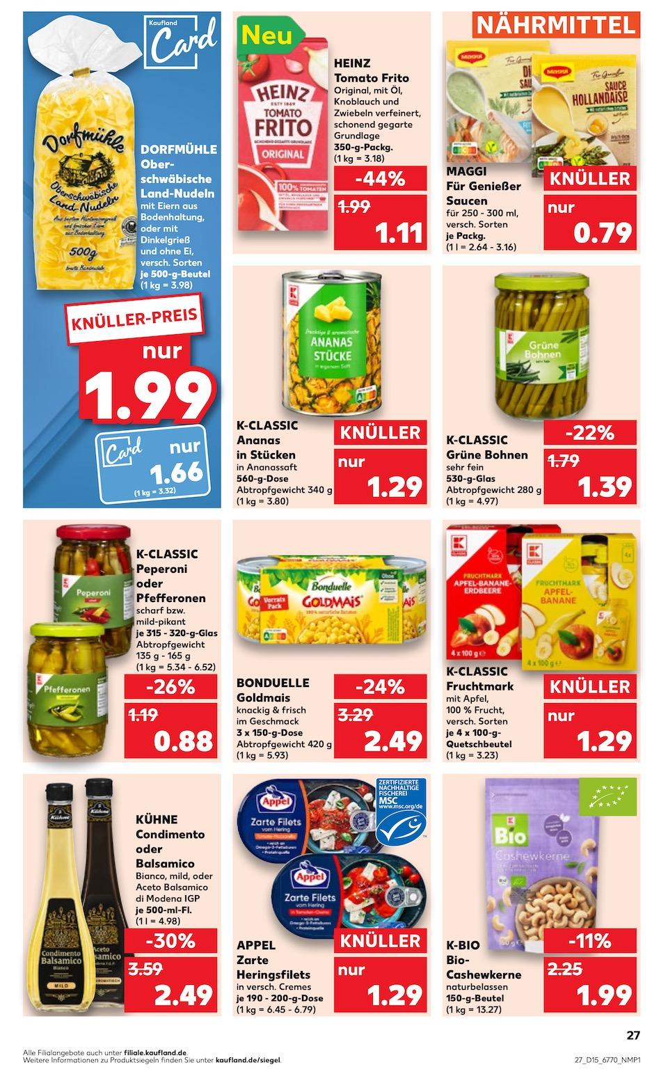 Kaufland Aktueller Prospekt ab Donnerstag Seite 27