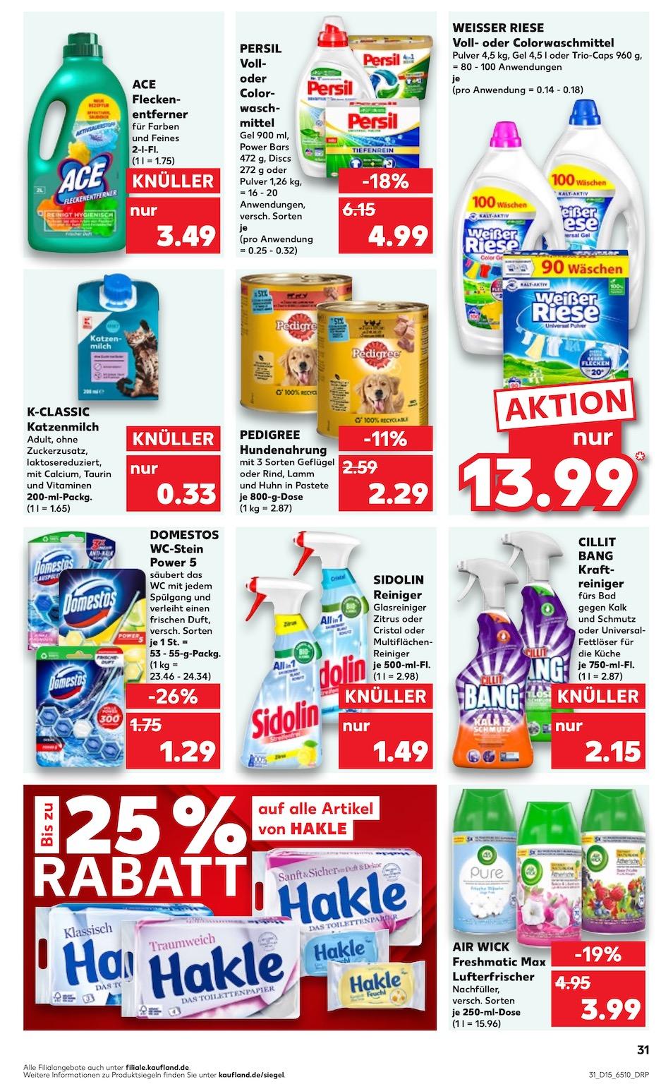 Kaufland Aktueller Prospekt ab Donnerstag Seite 31