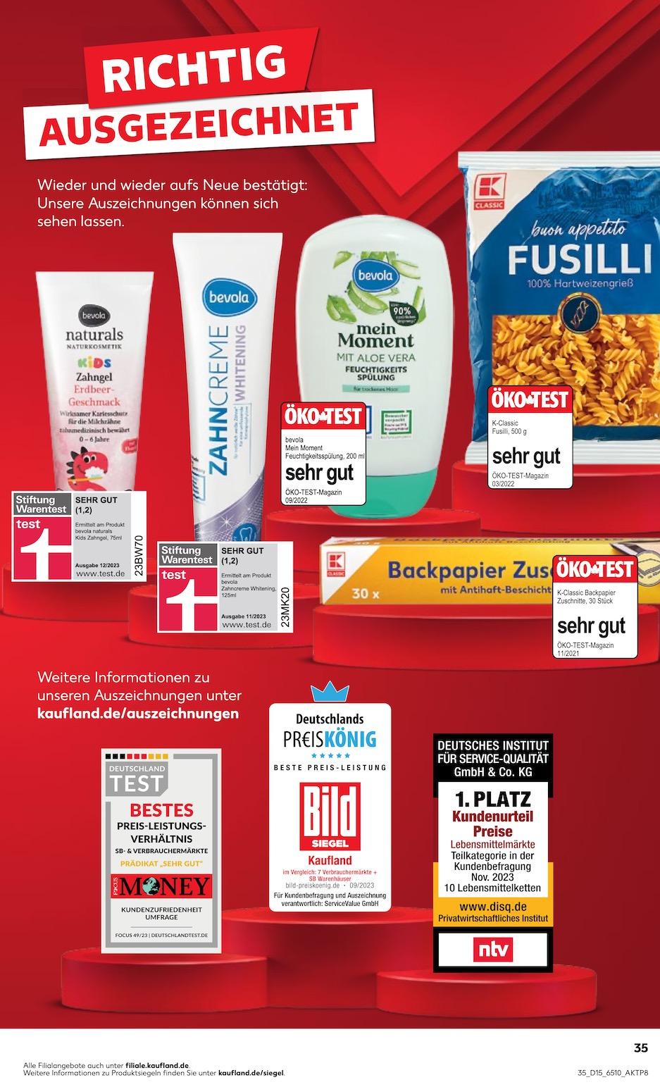 Kaufland Aktueller Prospekt ab Donnerstag Seite 35
