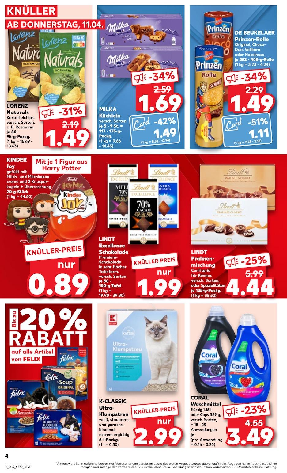 Kaufland Aktueller Prospekt ab Donnerstag Seite 4
