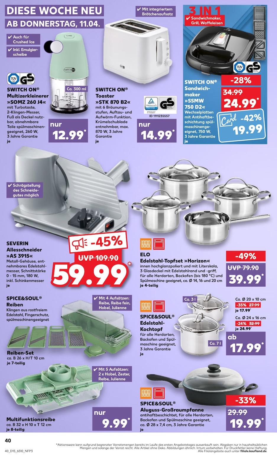 Kaufland Aktueller Prospekt ab Donnerstag Seite 40