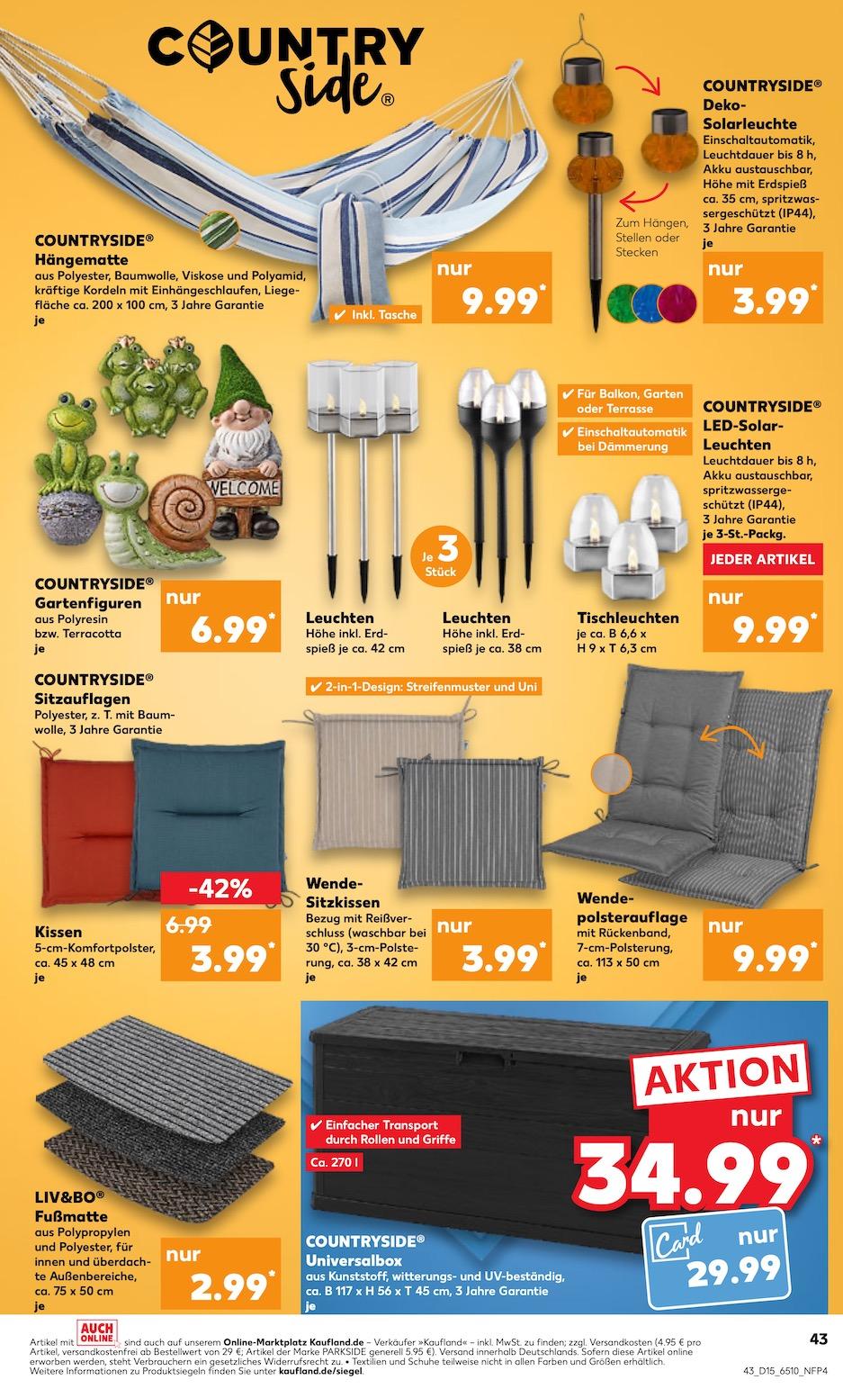 Kaufland Aktueller Prospekt ab Donnerstag Seite 43