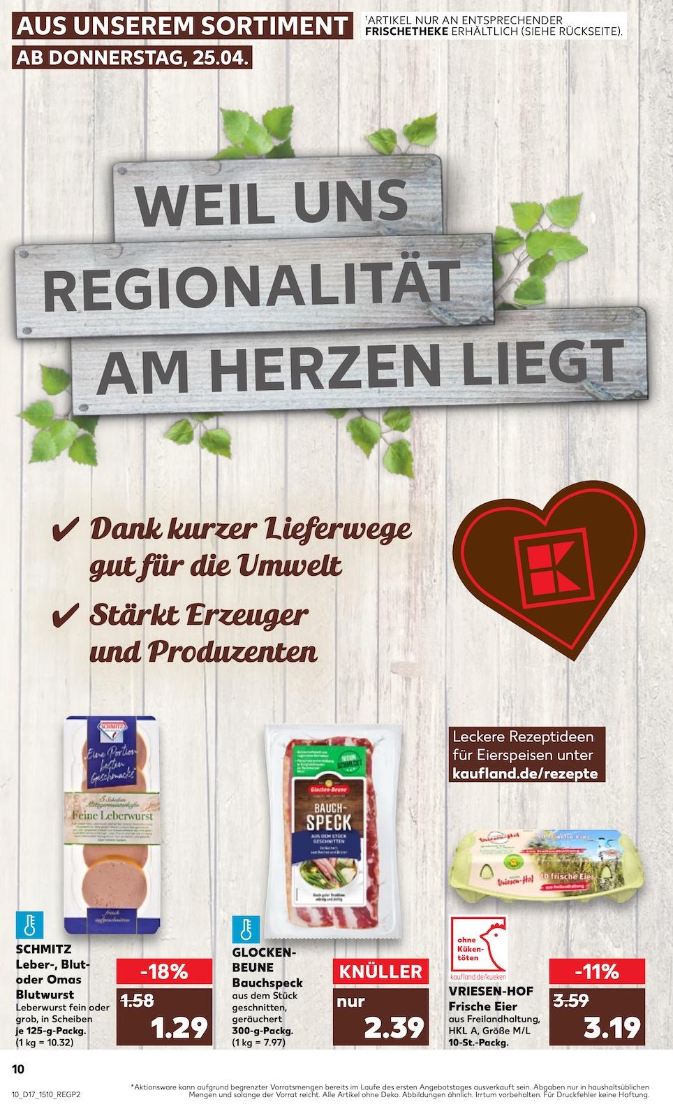 Kaufland Aktueller Prospekt ab Donnerstag Seite 10