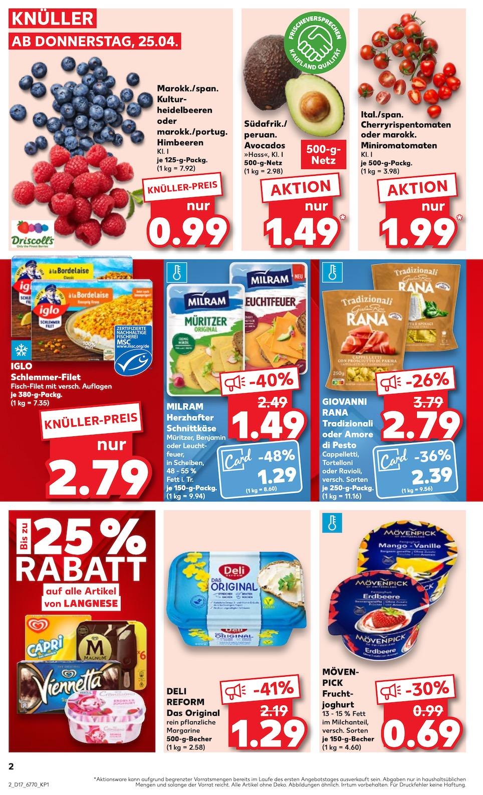 Kaufland Aktueller Prospekt ab Donnerstag Seite 2