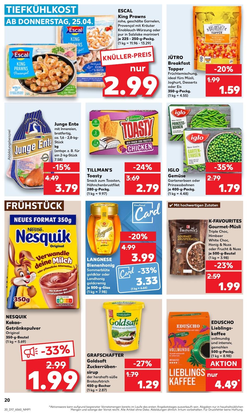 Kaufland Aktueller Prospekt ab Donnerstag Seite 20