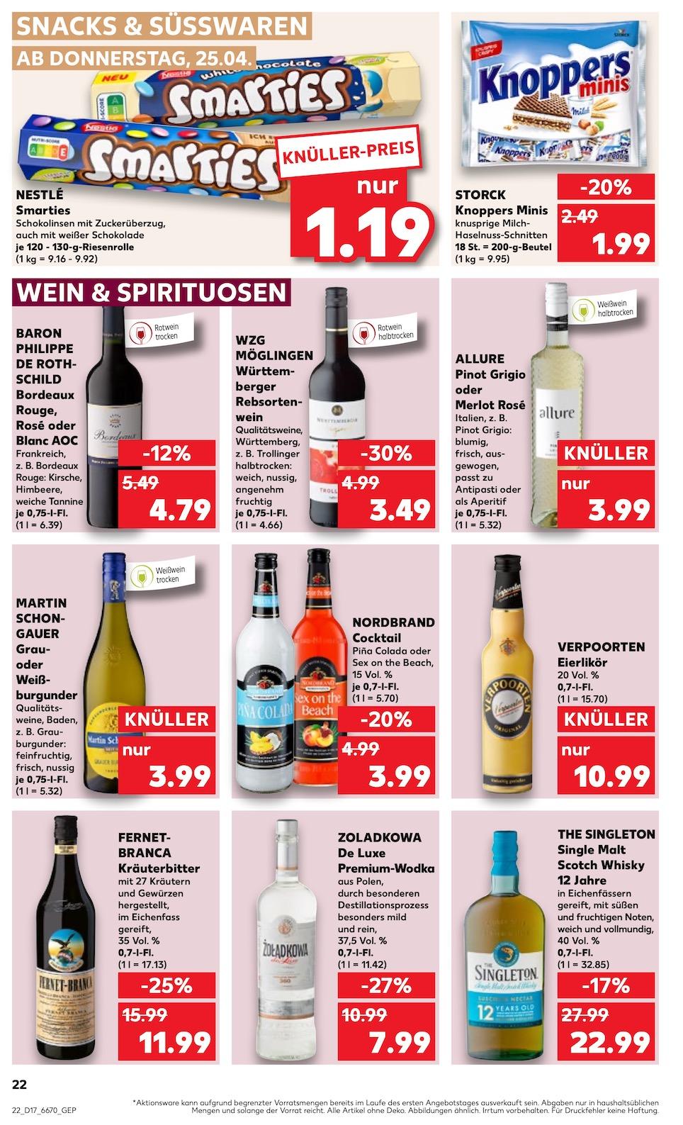 Kaufland Aktueller Prospekt ab Donnerstag Seite 22
