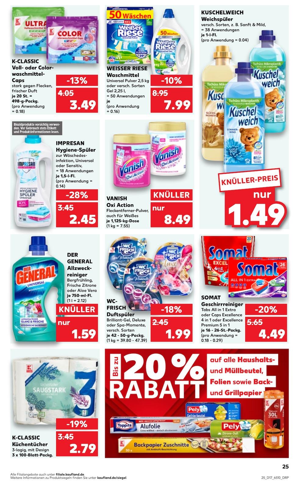 Kaufland Aktueller Prospekt ab Donnerstag Seite 25