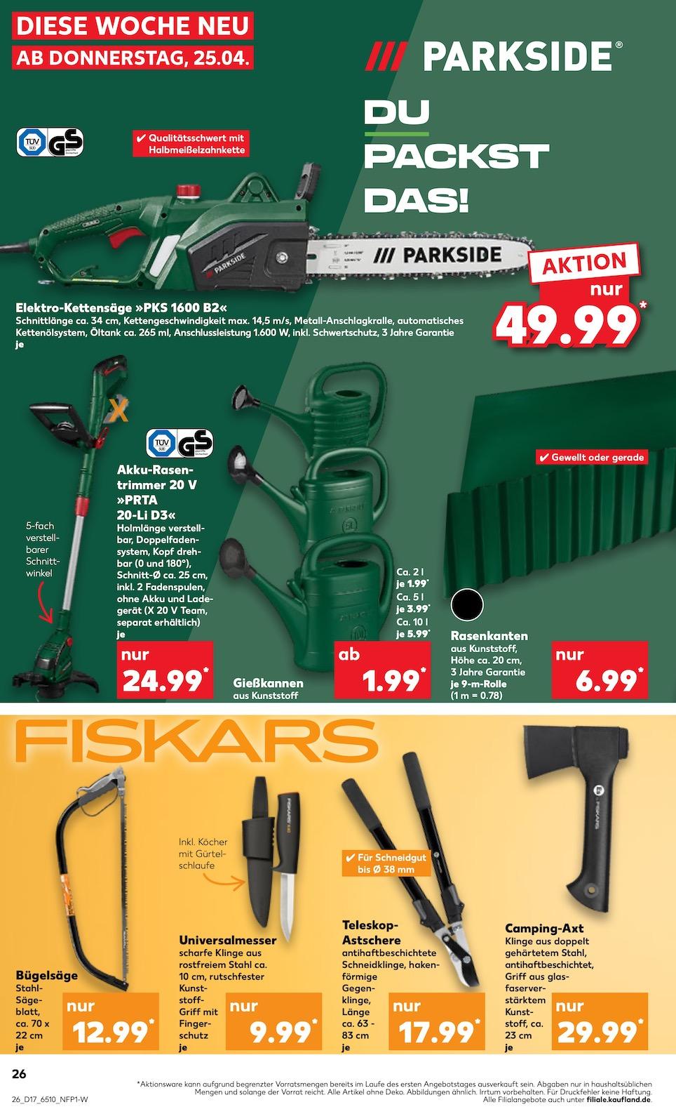 Kaufland Aktueller Prospekt ab Donnerstag Seite 26