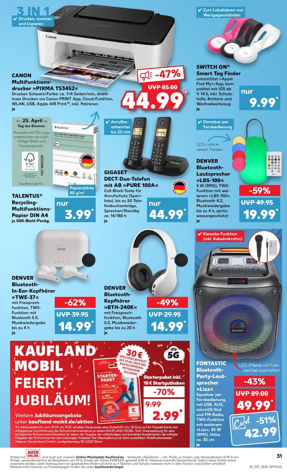 Kaufland Aktueller Prospekt ab Donnerstag Seite 31