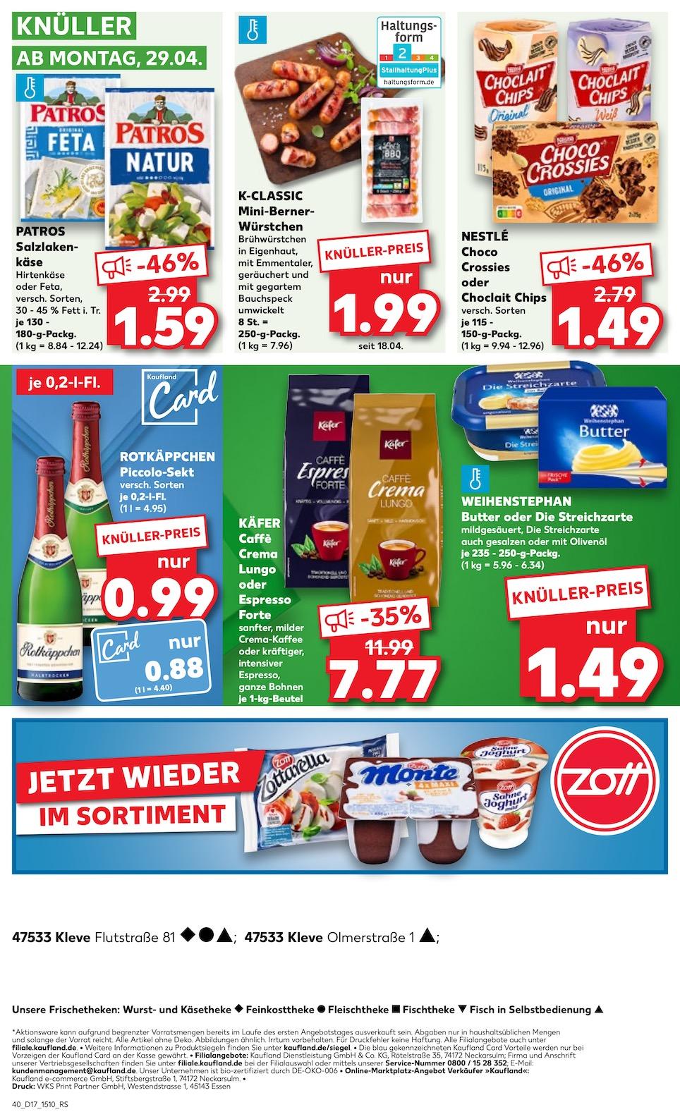 Kaufland Aktueller Prospekt ab Donnerstag Seite 40