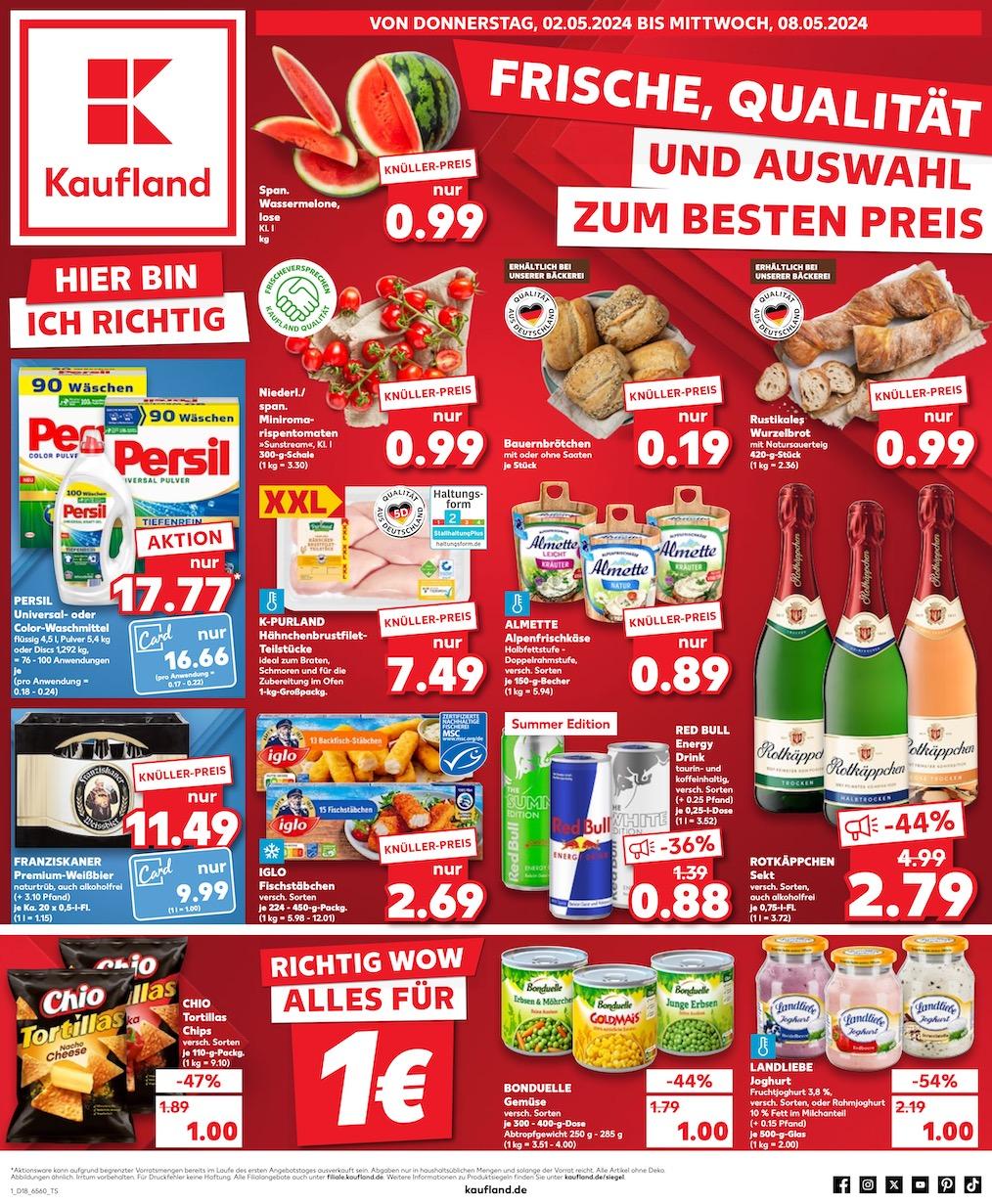 Kaufland Aktueller Prospekt ab Donnerstag Seite 1