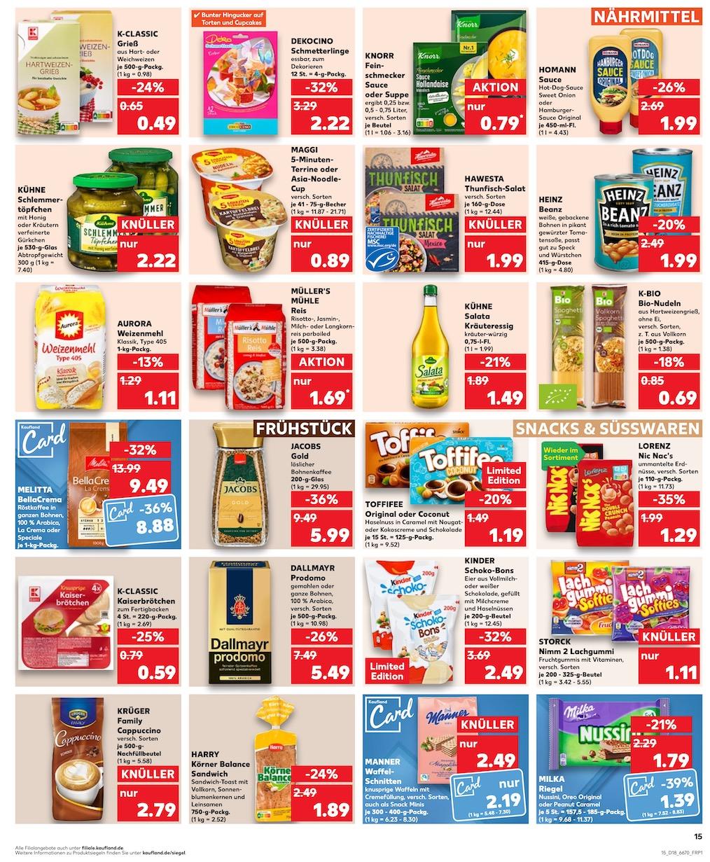Kaufland Aktueller Prospekt ab Donnerstag Seite 15