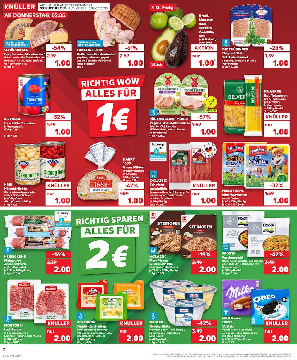 Kaufland Aktueller Prospekt ab Donnerstag Seite 2