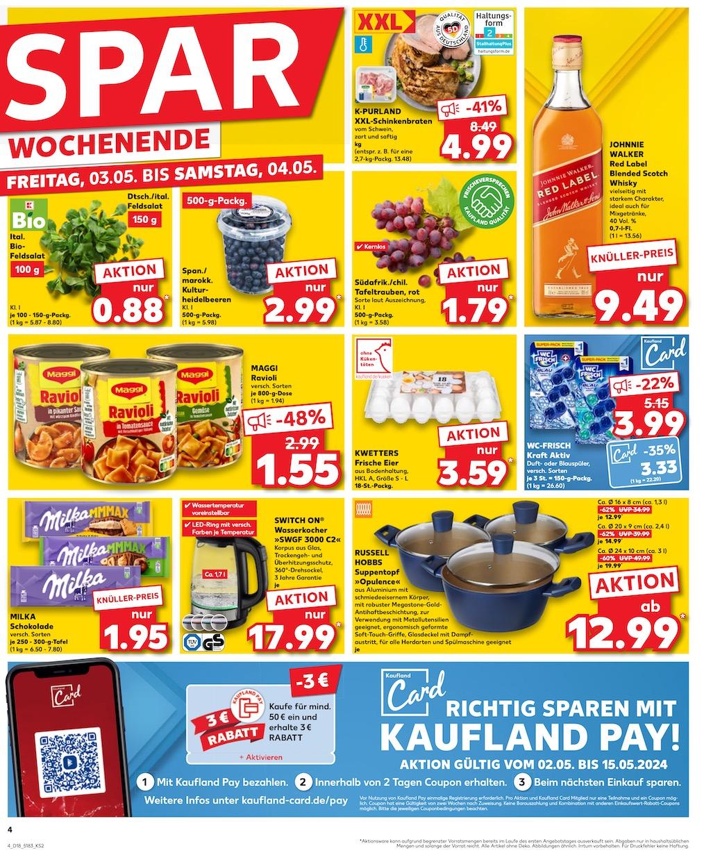 Kaufland Aktueller Prospekt ab Donnerstag Seite 4