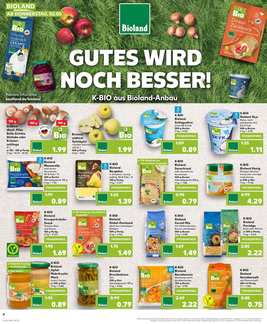 Kaufland Aktueller Prospekt ab Donnerstag Seite 8