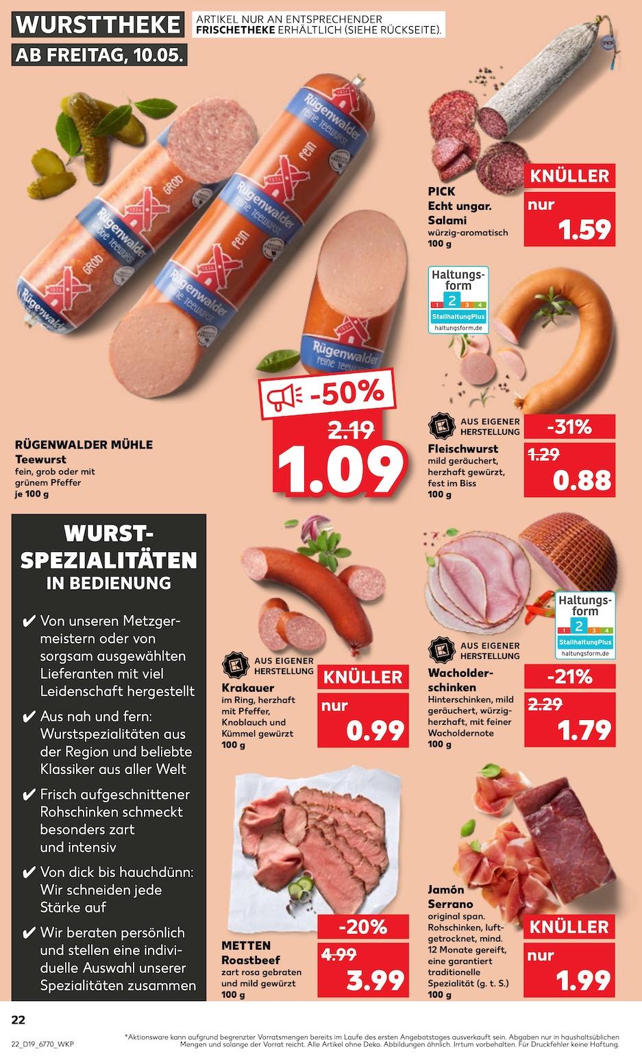 Kaufland Aktueller Prospekt ab Donnerstag Seite 22