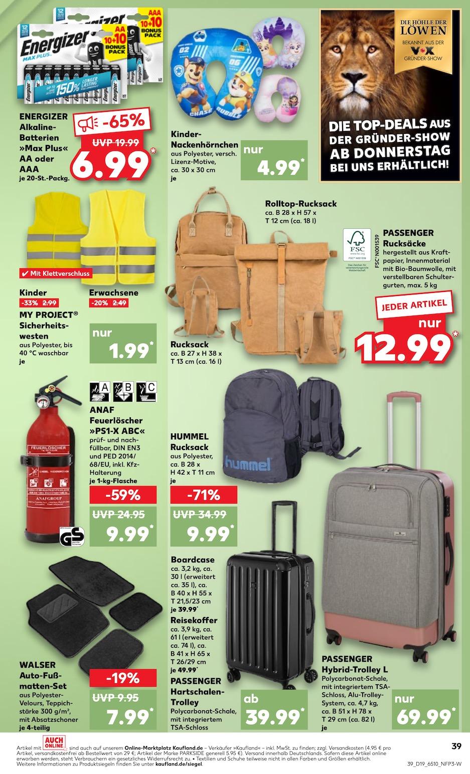 Kaufland Aktueller Prospekt ab Donnerstag Seite 39