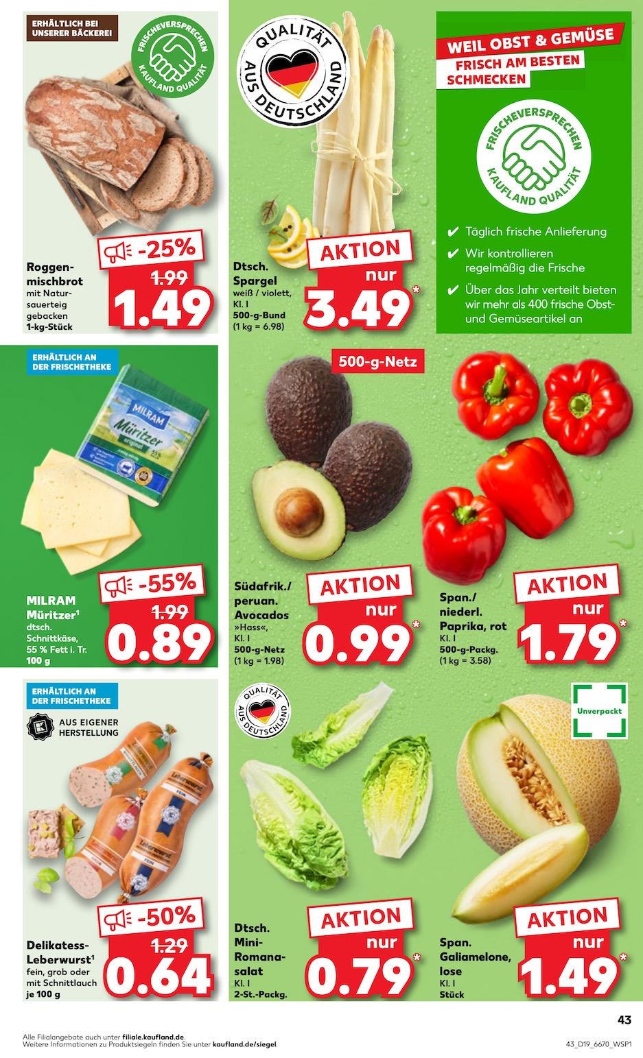 Kaufland Aktueller Prospekt ab Donnerstag Seite 43