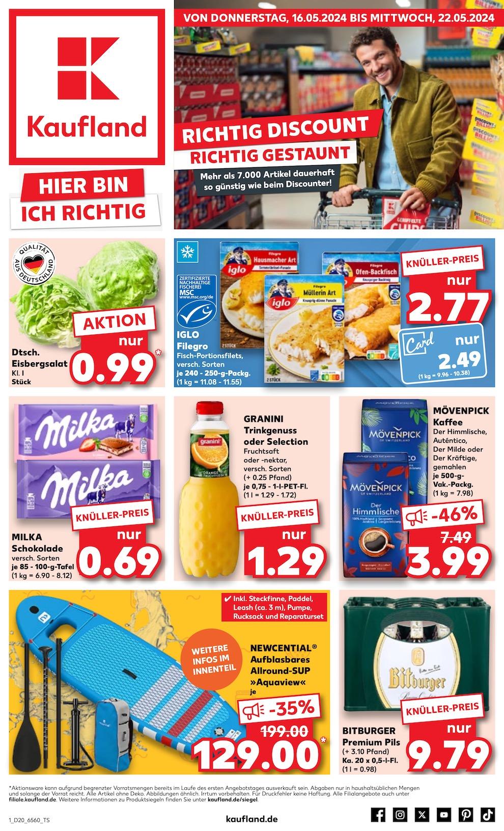 Kaufland Aktueller Prospekt ab Donnerstag Seite 1