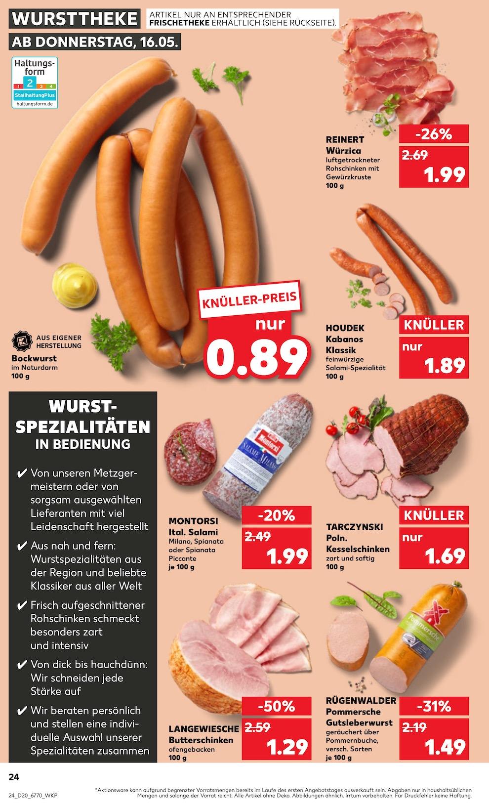 Kaufland Aktueller Prospekt ab Donnerstag Seite 24