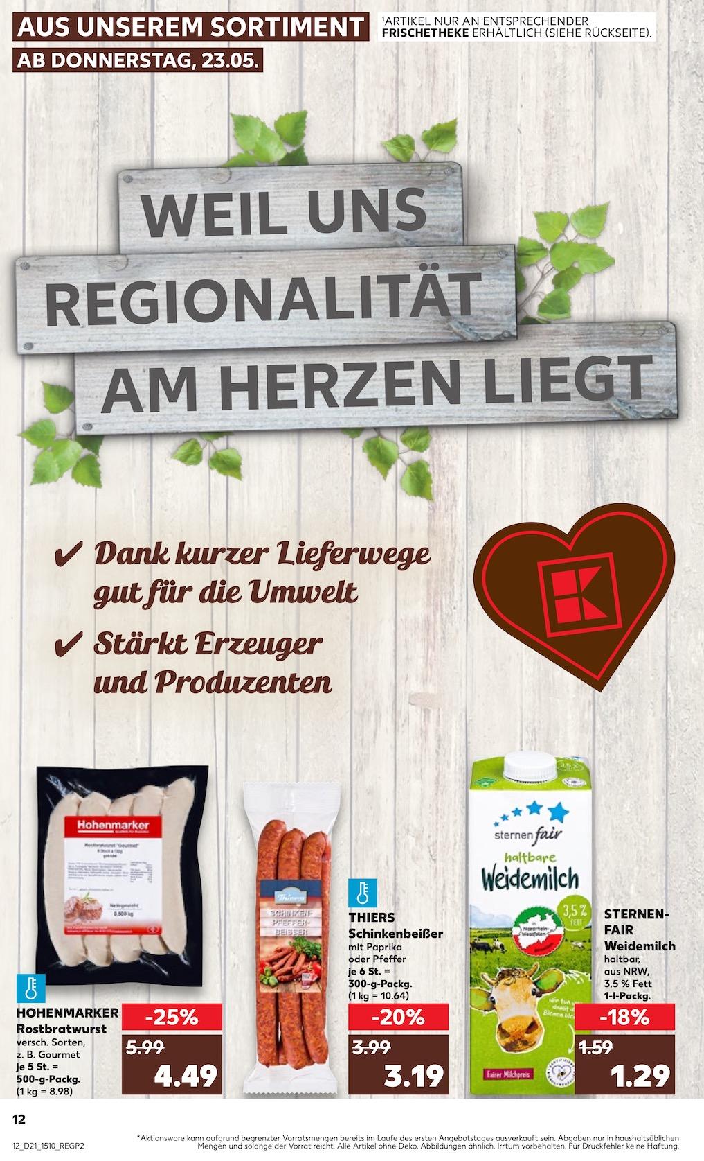 Kaufland Aktueller Prospekt ab Donnerstag Seite 12