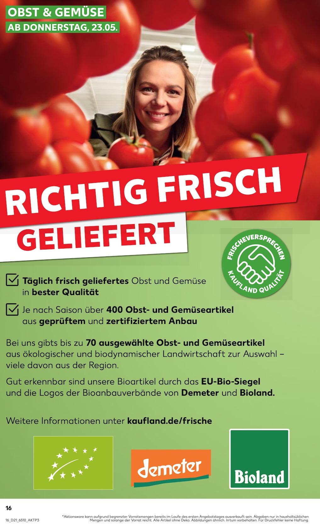 Kaufland Aktueller Prospekt ab Donnerstag Seite 16