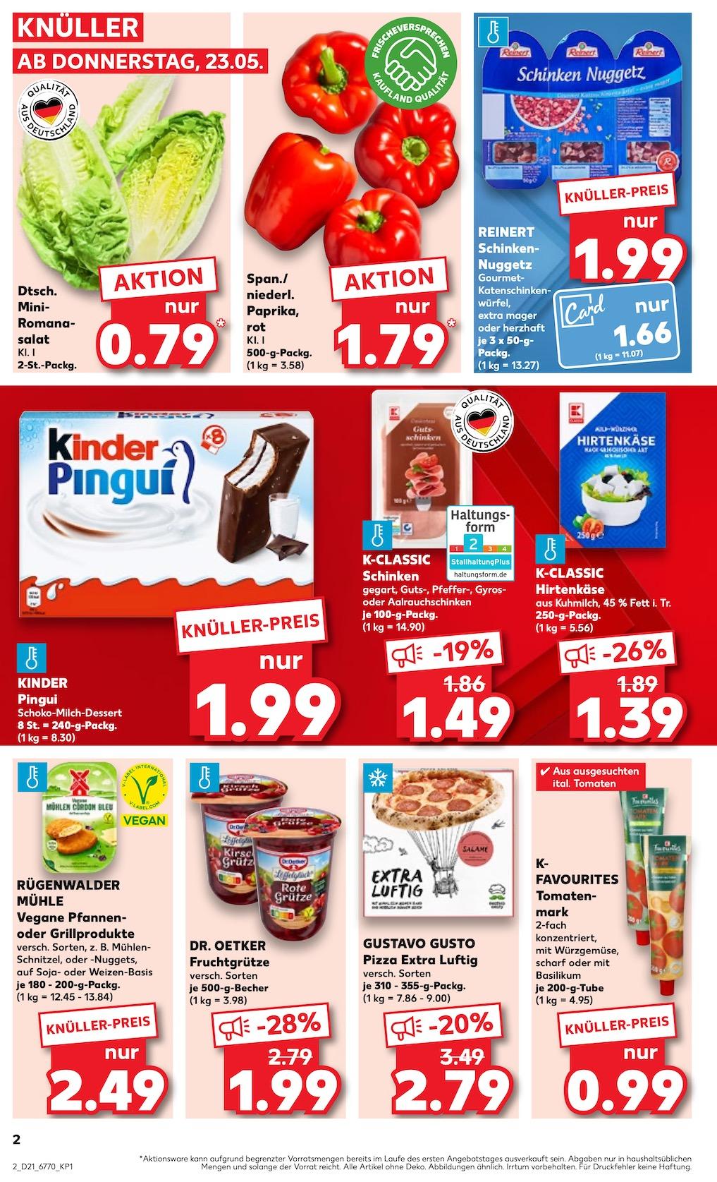 Kaufland Aktueller Prospekt ab Donnerstag Seite 2