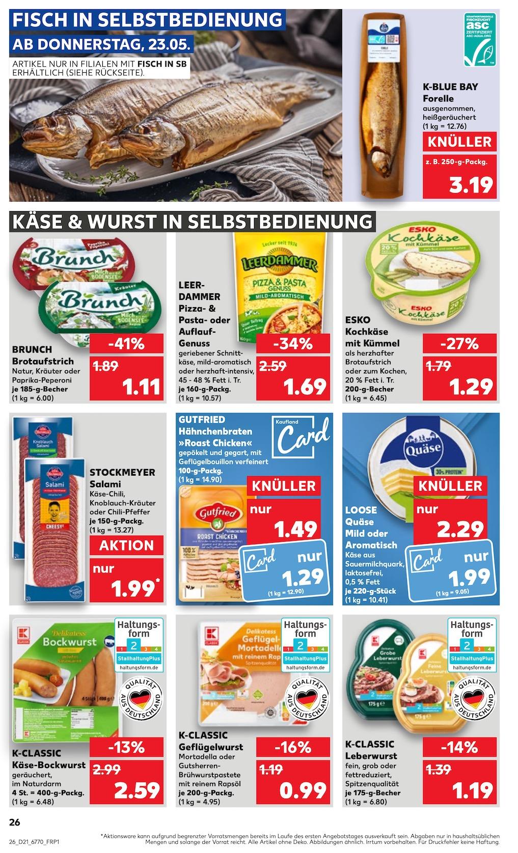 Kaufland Aktueller Prospekt ab Donnerstag Seite 26
