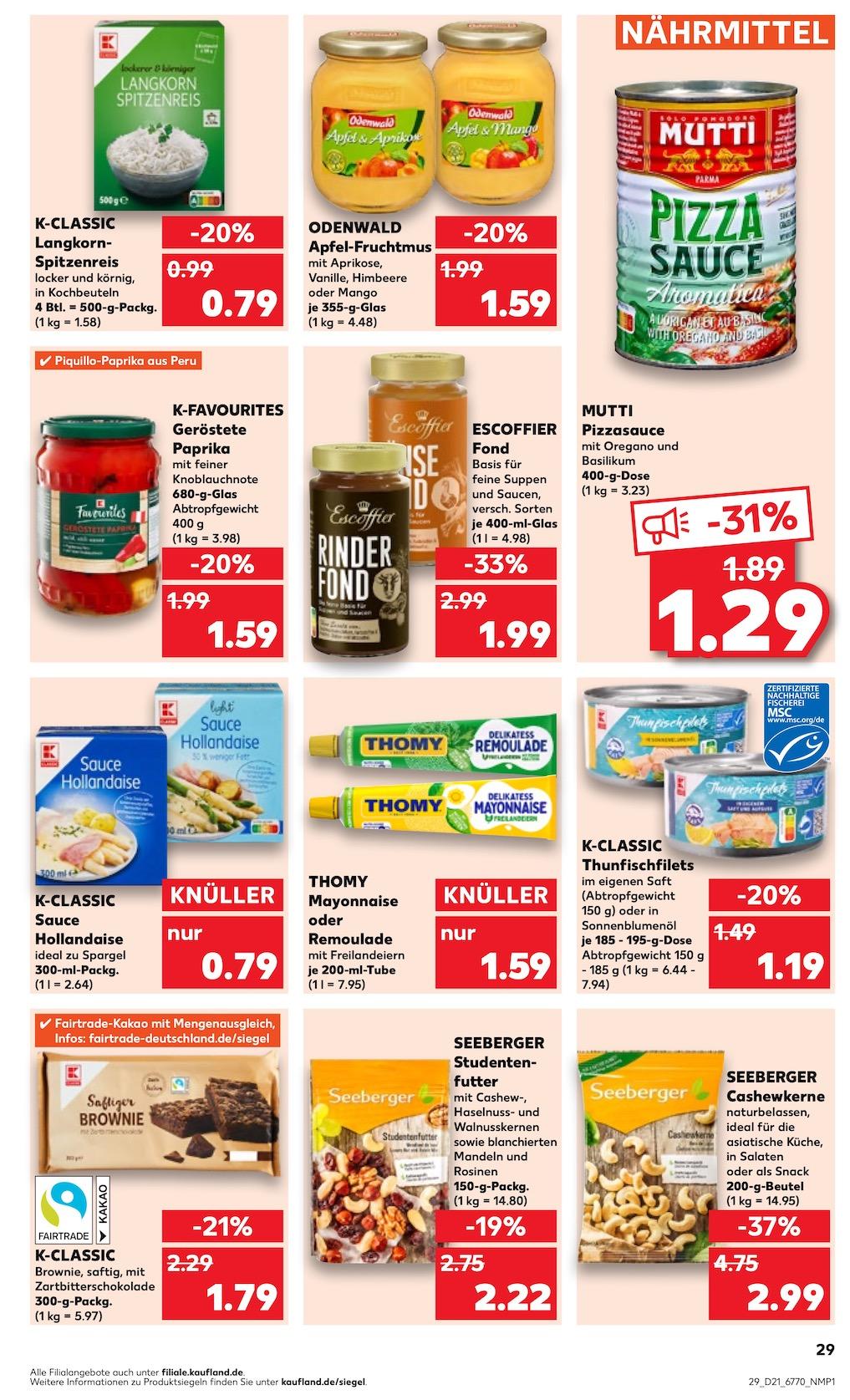 Kaufland Aktueller Prospekt ab Donnerstag Seite 29