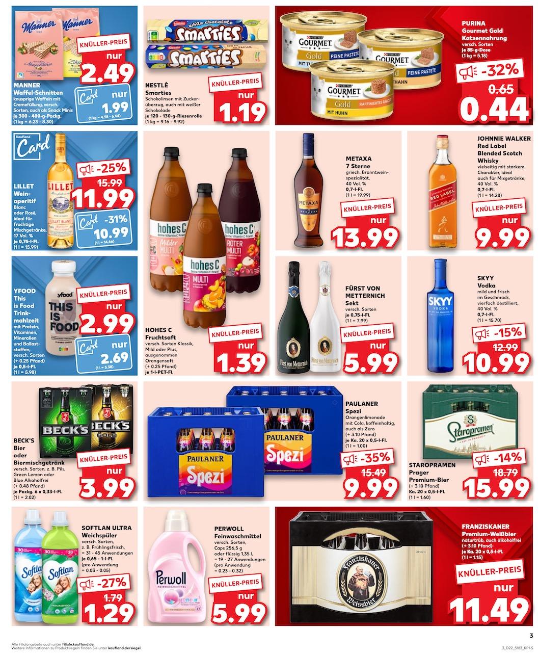 Kaufland Aktueller Prospekt ab Donnerstag Seite 3